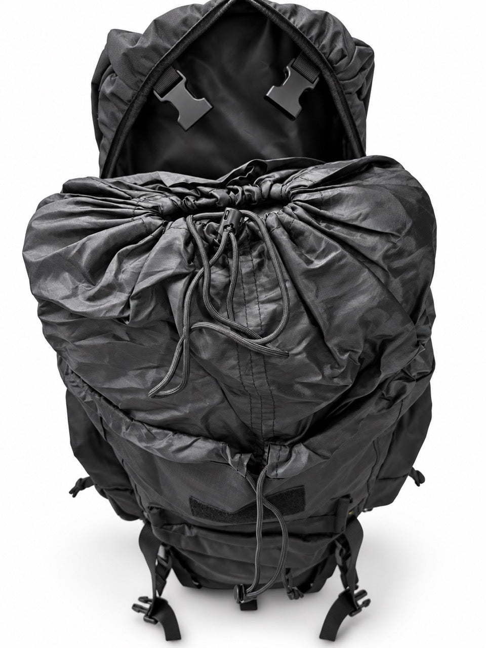 Wanderrucksack PACK 65L schwarz ergonomisch