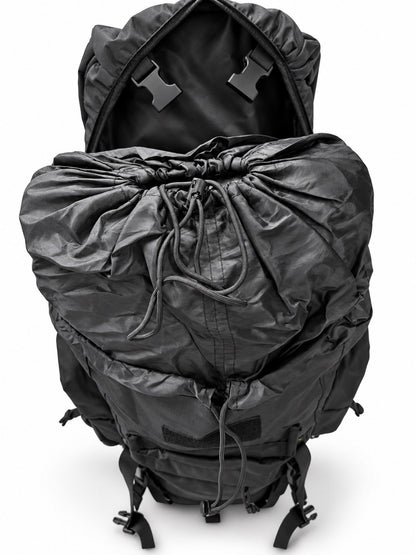 Wanderrucksack PACK 65L schwarz ergonomisch